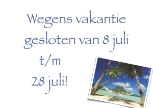 vakantiesluiting